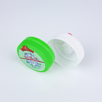 Bouchons à vis en gros de 55 mm pour seaux d'eau de 3,5 gallons, bouchon d'étanchéité en plastique sans BPA de qualité alimentaire pour bouteille d'eau de 18,9 L