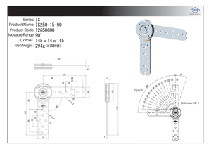 Unique Brass Furniture Hardware Hinge for <b>Sofa</b> Chair and Cabinet Door Applications - Product Image 3