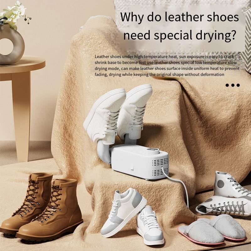 Portable Electric Shoe Warmer Dryer with Timer 220v Dehumidify