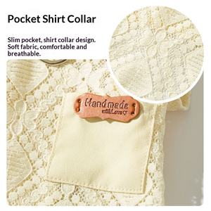 ملابس خفيفة الوزن وقابلة للتنفس للحيوانات الأليفة مكونة من قطعتين للربيع والصيف، قميص للقطط الصغيرة والكلاب الصغيرة مثل التيدي وبيشون فريز - Product Image 4