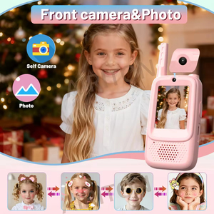 Nouvelles Fonctions Caméra Frontale Vidéo AIRITON JK300 Talkie-Walkie Vidéo Mise à Niveau JK200 Appel Message <span class=keywords><strong>Chat</strong></span> Cadeau Drôle et Mignon pour Enfants - Product Image 6