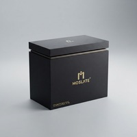 Boîtes cadeaux de luxe sur mesure, matériaux recyclés, doublure en éponge réutilisable, écologiques, imperméables, gaufrage magnétique