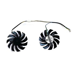 Nuevo ventilador GPU 4pin 75MM PLD08010S12HH adecuado para MSI <span class=keywords><strong>GTX</strong></span> <span class=keywords><strong>460</strong></span> 560 570 Twin Frozr II Zotac GTX770 ventilador de refrigeración de tarjeta gráfica - Product Image 5