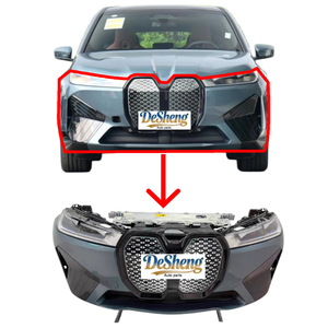 Modelo Más Vendido para <span class=keywords><strong>BMW</strong></span> <span class=keywords><strong>IX</strong></span> <span class=keywords><strong>XDrive</strong></span> <span class=keywords><strong>50</strong></span>: Fascia Delantera, Parachoques Delantero, Faros LED, Rejilla, Radiador, Persianas, Resistente y Duradero - Product Image 1