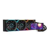 Refroidisseur de processeur Jungle Leopard Proflow 360 240 haute performance noir et blanc, roulement à fluide en aluminium, LED RVB réglable, silencieux 30dBA