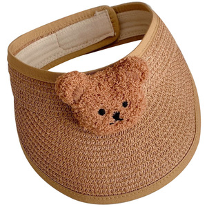 Super carino estivo protezione solare cappello da orso <span class=keywords><strong>per</strong></span> <span class=keywords><strong>bambini</strong></span> nuovo parasole neonato pieghevole <span class=keywords><strong>per</strong></span> viaggi e attività all'aperto - Product Image 6