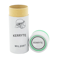 Tube en papier kraft de haute qualité en gros emballage de boîte biodégradable cylindrique imprimé personnalisé