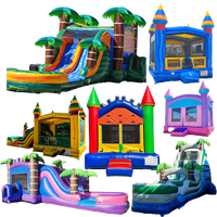 Château de saut gonflable Jeu d'extérieur Commercial PVC Bounce House Party Jumper Bouncing and Slide Combo for Kids