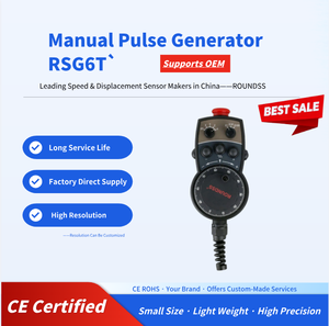 Encodeur rotatif magnétique RSG6T 4/6/8/12 axes avec fonction de mouvement discontinu et interrupteur d'arrêt d'urgence intégré, sortie TTL - Product Image 4