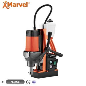 Perceuse magnétique portable haute puissance rapide Marvel MW-35C 1100W 35mm avec prise européenne et foret - Product Image 3