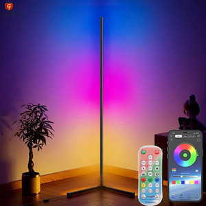 Tuya Đèn Sàn Góc Thông Minh <span class=keywords><strong>RGB</strong></span> Đèn LED Góc Thông Minh Hiện Đại Điều Khiển Bằng Giọng Nói Chế Độ Tự Làm Âm Nhạc - Product Image 1