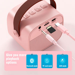 FANSBE Home portatile Surround audio Wireless portatile Mini altoparlante Bluetooth Karaoke con microfono - Product Image 4