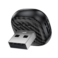 Adaptador USB Mini Dongle de Doble Sistema Mejorado para CarPlay y Android Auto con Luz LED Atenuable