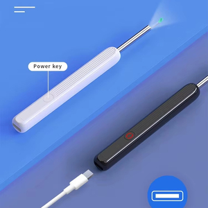 Nettoyeur d'oreilles intelligent sans fil portable avec caméra LED et éclairage, pour un nettoyage visuel du cérumen - Product Image 1