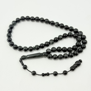 Chapelet musulman, Tisbiha, 10 mm avec 51 perles en résine, Misbahah, Louange à Allah, Kaaba, Imam, <span class=keywords><strong>Suba</strong></span>, Tlabusli, Chapelet islamique - Product Image 1