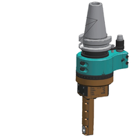 Tête de fraisage et de taraudage CNC en acier à design indenté BT30-BT50 pour côté droit, accessoires de machines-outils BT50-GXD6-292