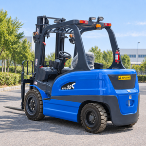 Chariot élévateur électrique compact tout-terrain 3000 kg 500 kg, chariot élévateur électrique portable pour entrepôt à vendre avec batterie au lithium - Product Image 2