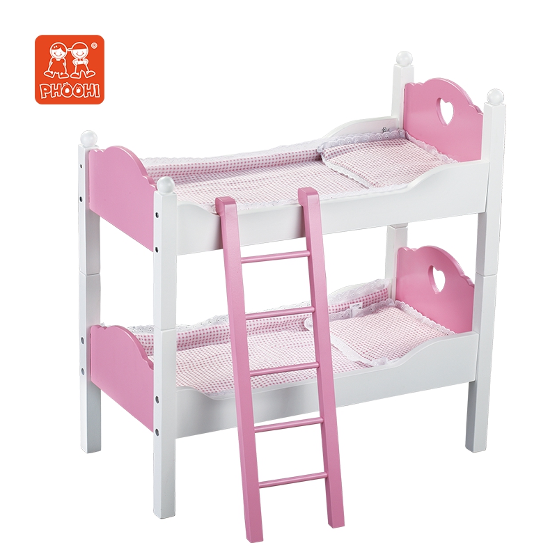 Wooden Doll Beds Unfinished Wooden 25 Inch Length Baby Doll Crib