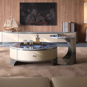 Tavolino di lusso con cassettone nidificazione Design moderno per soggiorno soluzione di deposito per ordine all'ingrosso - Product Image 2