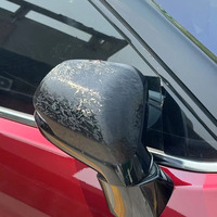 WRAPMASTER 1.52*15m TPU Brillante, Vinilo Adhesivo para Automóviles con Diseño de Fibra de Carbono Forjado, Película Protectora de Pintura TPU Elástica para Envolver Automóviles