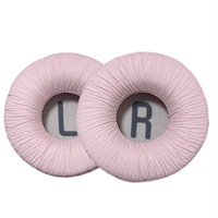 Coussinets d'oreille de remplacement pour écouteurs supra-auriculaires JBL T450 T500 T510BT T670NC, coussinets d'oreille en cuir respirant et mousse souple