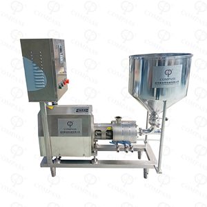 Bomba Emulsionadora de Alto Cizallamiento para Tuberías de Productos Lácteos de la Industria Alimentaria, Sanitaria, AISI304, 22kw, Wenzhou - Product Image 3