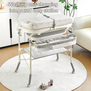 <span class=keywords><strong>Table</strong></span> à <span class=keywords><strong>langer</strong></span> portable multifonctionnelle pliable 2026 avec coussin à <span class=keywords><strong>langer</strong></span> - Product Image 2