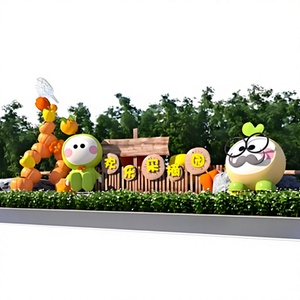 Globo Inflable Publicitario con Forma de Dragón, Escultura Gigante de Dibujos Animados para Padres e Hijos, 1 Año de Garantía - Product Image 1
