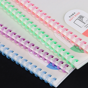 Nhà sản xuất chuyên nghiệp máy tính xách tay Vòng mềm chất kết dính nhiều màu B5 xoắn ốc máy tính xách tay - Product Image 3