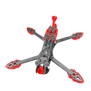 MARK 4 HD 5 pouces 240mm Kit de cadre 3K en fibre de carbone 5mm bras imprimé pièces compatibles Mini <span class=keywords><strong>2</strong></span> Air <span class=keywords><strong>2</strong></span> FPV Drone quadrirotor pour bricolage quatre - Product Image 2