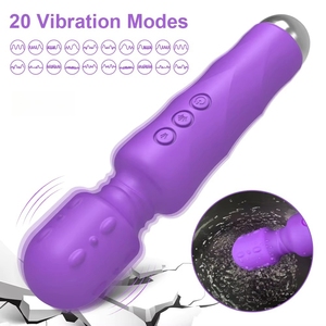 Masajeador de varita AV para adultos, potente VIBRADOR ELÉCTRICO DE mAnO PARA MUJER, Juguetes sexuales para parejas, martillo de masaje corporal - Product Image 2