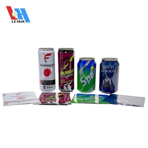 Custom <strong>Printed</strong> Heat PVC Shrink Wrap Film Sleeves <strong>Label</strong> for <strong>Plastic</strong> <strong>Bottle</strong> Beer Cans - Product Image 2