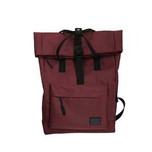 Sac à dos à enroulement pour étudiants, sac à dos de ville à enroulement tendance, sac à dos de voyage urbain, sac à dos de vélo, sac à dos écologique - Product Image 1