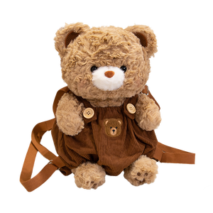 Fabrika Çıkışı Sevimli Hayvan Çapraz Askılı Omuz Çantası Süper Yumuşak Polyesterden Peluş Oyuncak Ayıcık Panda Çantası - Product Image 5