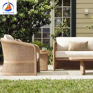 Juego de Muebles de Jardín de Ratán de Lujo a Precios de Fábrica, Muebles Tejidos a Mano, Juego de Jardín de Poliratán - Product Image 1