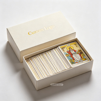 Cartes de tarot en gros de haute qualité, durables, écologiques, au design classique pour la divination et la prédiction