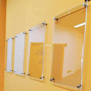 Tùy chỉnh trong suốt Acrylic signage kinh doanh Logo treo tường nhự<span class=keywords><strong>a</strong></span> biển hiệu - Product Image 3