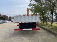 Camion de grue hydraulique monté par camion de la flèche télescopique 5 tonnes de Dongfeng 4x2 camion grue de chargeur de camion