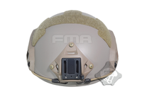 Casque maritime FMA FAST Super High Cut version carbone avec visière VAS, entraînement tactique, 760g, logo personnalisé TB935, vente en gros