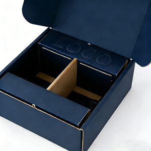 กล่องพิมพ์ลายตามสั่งสำหรับ<span class=keywords><strong>ขวด</strong></span> กล่องกระดาษคราฟท์รักษ์โลกเคลือบเงา UV สำหรับ<span class=keywords><strong>ขวด</strong></span> - Product Image 5