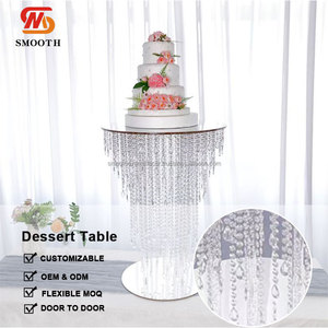 Miroir de luxe lisse plinthes de mariage en argent support de fleurs de mariage plinthes en cristal présentoir décoration de mariage - Product Image 2