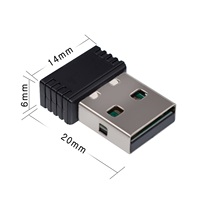 Tp Link portátil de 2,4 GHz USB tarjeta de red MTK7601 inalámbrico wifi Dongle USB 150 de 2,0 Mbps adaptador de WiFi para PC ordenador portátil