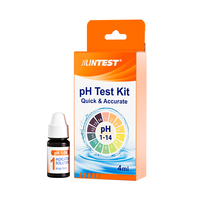 Kit de test de pH liquide JILINTEST, solution indicatrice de pH de l'eau, plage 1-14