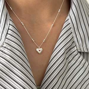 Collar con Colgante en Forma de Y de Plata de Ley S925, Estilo Japonés, con Borla de Diamantes Rotos, Colgantes de Moda - Product Image 5