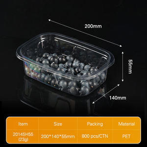 Caja de embalaje descubierta formada al vacío de PET, bandeja de rejilla, Hardware fijo, cosméticos, <span class=keywords><strong>aparatos</strong></span> eléctricos, caja de plástico transparente - Product Image 5