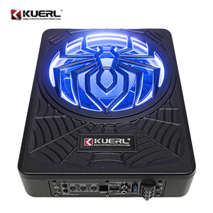 Subwoofer de voiture Kuerl 10 pouces avec lumière LED, haut-parleur actif mono 12V pour audio automobile - Product Image 5