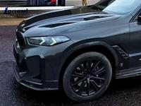 Kit de Mejora para Automóvil Compatible con BMW X6 G06, Estilo PK Modificado, Alerones Delanteros de Fibra de Carbono Seca, Aletas Delanteras