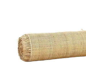 Rollo de correas de caña de ratán tejido sintético ecológico hecho a mano con precio bajo