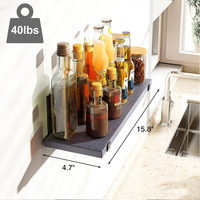 Ensemble de style fermier pour 5 décorations murales pour salle de bain chambre rangement étagères murales multifonctions en bois rustique