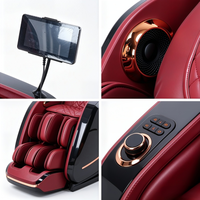 Fauteuil de massage professionnel avec design compact et récupération sportive, expérience de relaxation